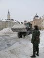 SAF helps the citizens of Serbia in clearing the snow